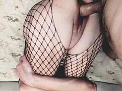 Yo, mature skinny wife getting anal in homemade vid! 😏