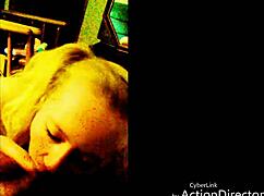 Big Tits Blonde Loves Giving Blowjobs And Jerking Him Off