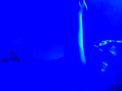 black toes worship big feet in footjob fetish