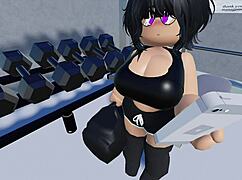 Gym Blowjob Ends with Cum in Mouth Fun