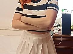 feeling the intense emotion as i open my latina milf girlfriend's ass for the first time and creampie her deeply