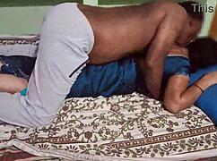 Wife in Maid Outfit Enjoys Time with Boyfriend