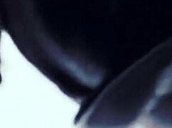 i have a lesbian threesome in leather outfits at the office