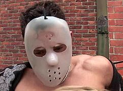 deniska's perverted games with masked men