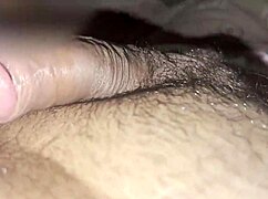 Latina blonde sucks and drains stepbrother's cock in homemade interracial scene