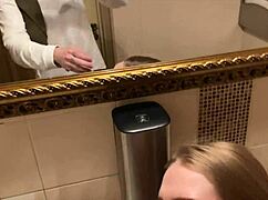 Gym beauty joins me in bathroom for sex