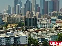 Slimthick vic milf deepthroats hunk before cowgirl fucking