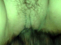 wet shaved pussy gets filled with hot cum from tight fucking