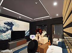 Fucked and Creampied in Roblox Condo!