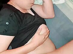 latina gets creampie and cum in mouth