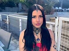 Laeticia, That French MILF With Big Tits And Tattoos! Small Waist, Strong Character!