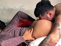 Suck my asshole and lick my pussy before rough anal sex?