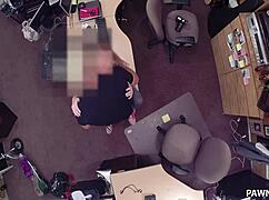 country blonde milf gets banged for cash on hidden cam