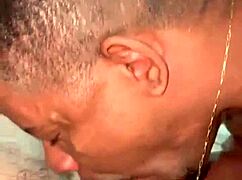 Fucking stranger from gym with huge cock in anal humiliation