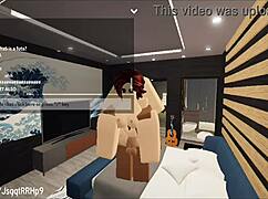 Fucked and Creampied in Roblox Condo!