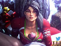 this fortnite compilation features big tits and ass highlights.