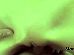 Stepmom spreads her long legs for me 😍 angelina diamanti grinding and oral fun