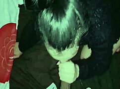 Watch This Sweet Latina Suck A Huge Cock!