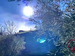 Young Brunette Slut Enjoys Rough Anal Fucking In Threesome