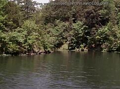 donnabella mortel sexy bikini babe in freshwater