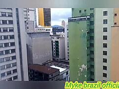 Marcelle Pimenta gives her tasty ass to boyfriend Rafarj without condom