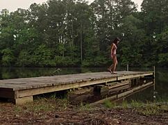 donnabella mortel sexy bikini babe in freshwater