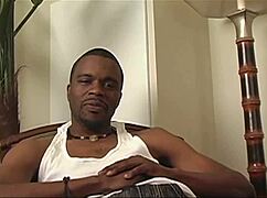 my ebony slut lover teases with shaved vagina for big black cock