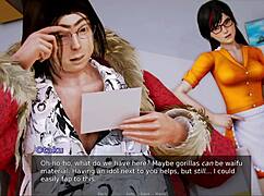 Detailed academy 228 game exploration in virtual world