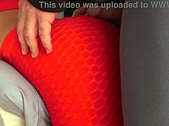 I couldn't believe she gave me a massage with a cum load inside her dripping pussy!