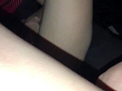 Omfg, that teen slut gives wet footjob to cute petite pornstar