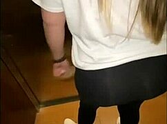 Flashing My Ass In Public Store Turns Me On And Had To Masturbate In Store Restroom