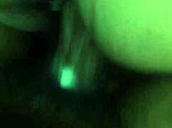 Creamy pussy gets anal doggystyle quickie with creampie