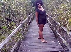 Wife in Woods with Strangers