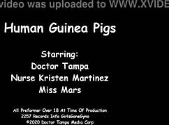 miss mars as human guinea pig in hospital 😈