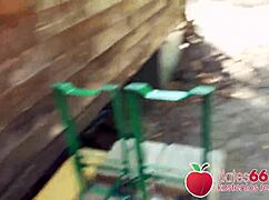 lily ray's first public fuck in berlin with blowjob and swallow