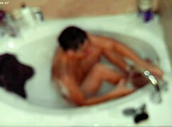 Solo Bubble Bathing Boy