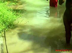 i cant believe this ebony wife fucks her pastor durin water baptism, so hot