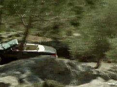 I watch sensual European lesbian girlfriends seducing each other passionately in glamour.