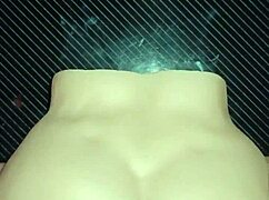 Candy tries new positions for vaginal creampie!