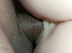 Candy tries new positions for vaginal creampie!