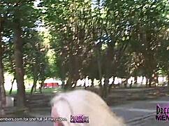 Gorgeous Blonde In Insane Public Flashing Adventure