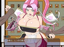 momotaro appears in lewd dungeon with blowjob scenes?