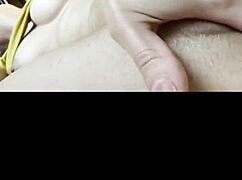 Beautiful latina masturbates with dildo for her boyfriend