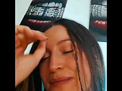 Tattoed Babe Screams, 'I'm Going Crazy With Fingering!'