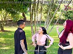 He Discovers Boyfriend's Infidelity But Forgives For Delicious Threesome!