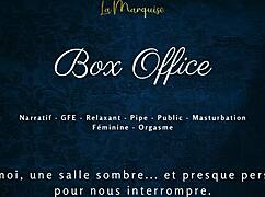 Gentle Blowjob In Public Office With French Talk