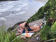 Did you see this couple caught banging on a Sao Paulo beach in public?