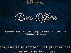 Gentle Blowjob In Public Office With French Talk