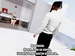 anastasia cakes shows off her big ass in booty talk promo