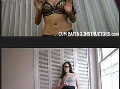 you cum but lick it up